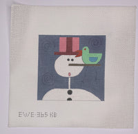 Snowman & Bird