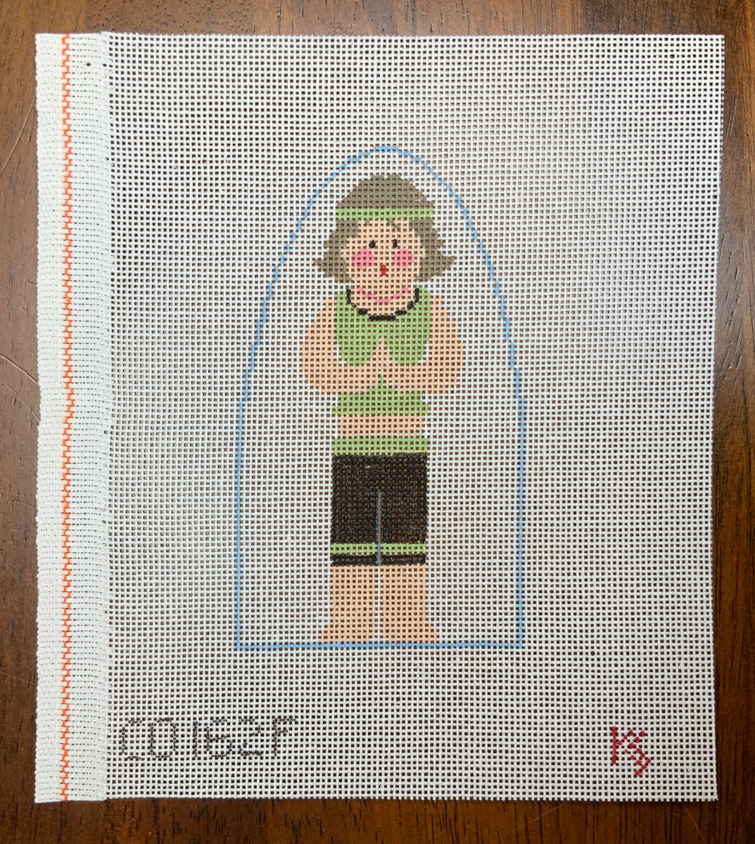 Yoga Needlepoint Destashing