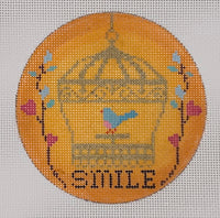 Birdcage Ornament - Smile
