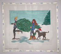 Carrying the Christmas Tree