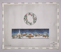 Christmas Village Hinged Box (no hardware)