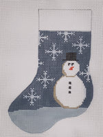 Snowman Mini Sock