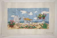 Spring Adirondack Chairs