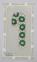 Wreaths Candy Cane Ornament