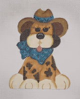 Blue Bandana Dog