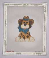 Blue Bandana Dog