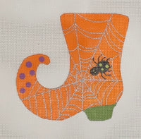 Witch Boot - Spider with stitch guide