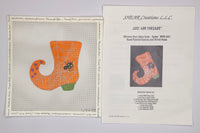 Witch Boot - Spider with stitch guide