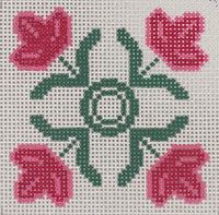 Floral Square Insert