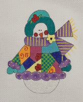 Patchwork Snowman