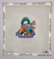 Patchwork Snowman
