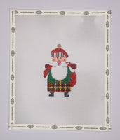 Scottish Santa with stitch guide