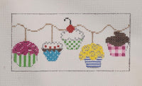Things on a String: Cupcakes with stitch guide