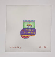 Happy Birthday Munchkin Sock