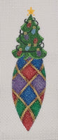 Christmas Tree Ornament - Harlequin