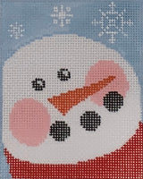 Snowman Treat Bag with stitch guide