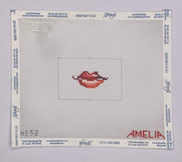 Lips Luggage Tag