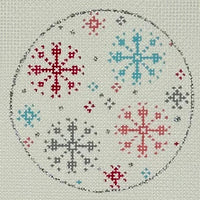 Snowflakes Round