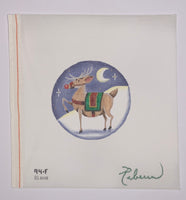 Reindeer on the Ground Ornament