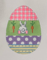 Eggceptionally Gingham with stitch guide