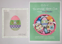 Eggceptionally Gingham with stitch guide