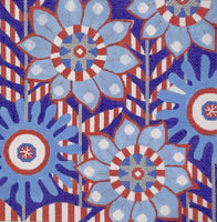 Red White and Blue Planted Pins