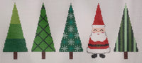 Christmas Trees and Santa