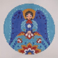 Folk Angel Ornament