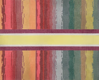 Rainbow Watercolor Case / Large Clutch