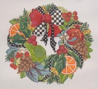 Christmas Holly Wreath