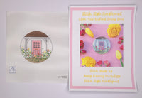 New England Spring Door with stitch guide