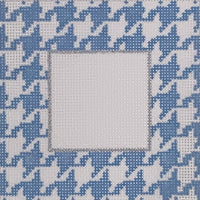 Houndstooth Monogram Square