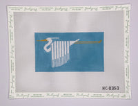 Great White Heron Ornament