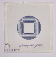 Square Swirl Monogram Insert