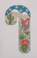 Cactus Coyote Candy Cane