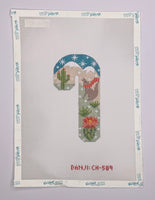Cactus Coyote Candy Cane