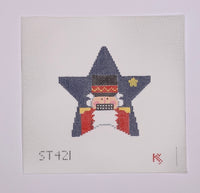 Nutcracker in Blue Star
