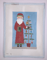 Santa with Toy Tree