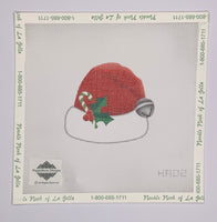 Classic Santa Hat with Bell (print)