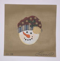 Medium Snowman Face