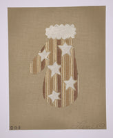Stars Mitten - Tan
