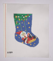 Swing Santa Mini Sock
