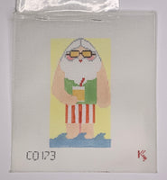 Summer Santa with stitch guide