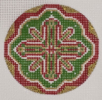 Red/Green/Gold Ornament