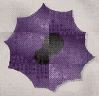 Spider in Purple Web