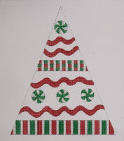 Candy Tree - Red & Green with stitch guide