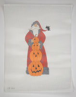 The Smiling Pumpkin Santa