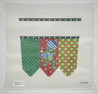 Stocking Cuff: Frog with Ornament