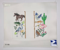 Texas Wildlife Clutch/Eyeglass Case