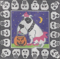 Dog & Skulls